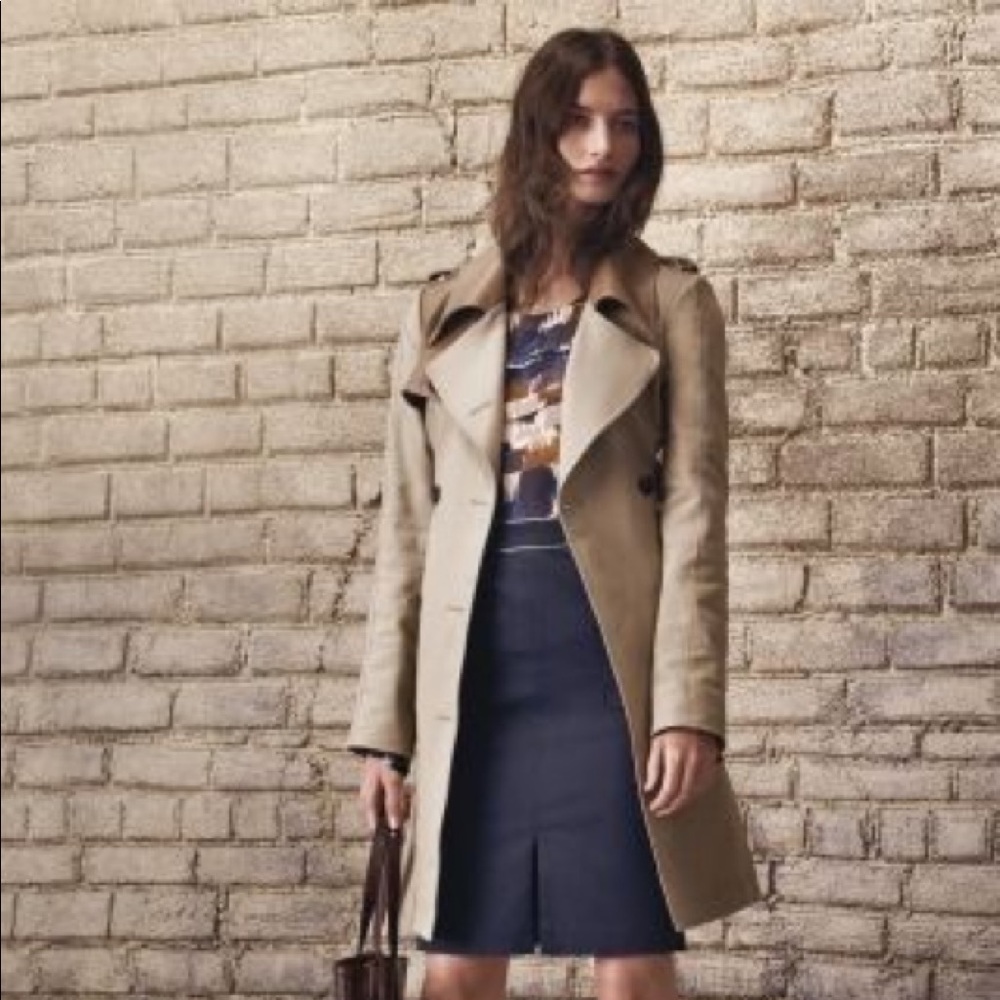 Club Monaco • Navy Pencil Skirt